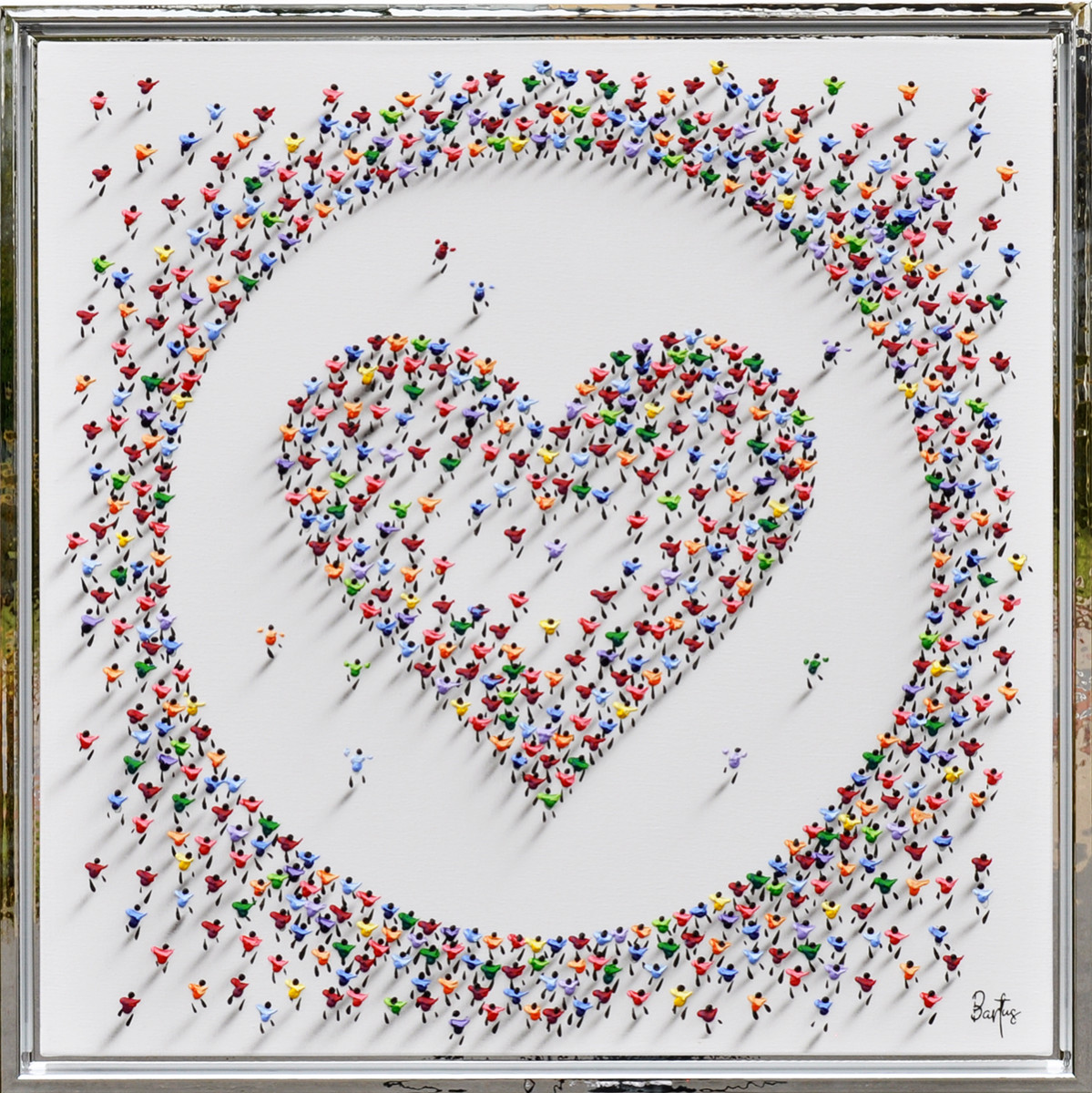 Francisco Bartus + Heart in Circle